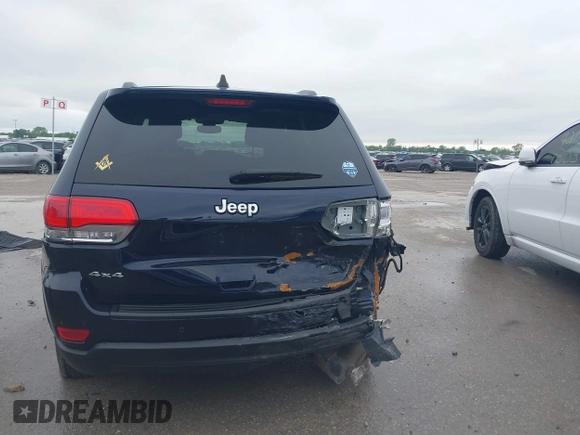 2017 Jeep Grand Cherokee Laredo with VIN 1C4RJFAGXHC912454, listed as a IAAI auction lot 42140735 with 138,895 mi miles and . Bid and sale history available at DreamBid. Image 15.