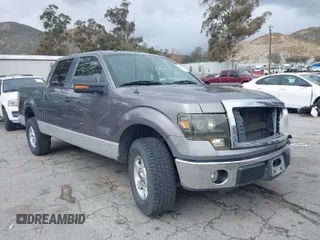 2010 Ford F-150 XL with VIN 1FTEW1C87AKB05460, listed as a IAAI auction lot 41734786 with 198,395 mi miles. Bid and sale history available at carsss.com. Image 1.