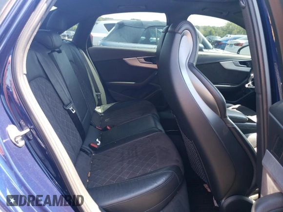 2018 Audi S4 Premium Plus with VIN WAUB4AF41JA004239, listed as a Copart auction lot 68134044 with 114,230 mi miles and Salvage Title. Bid and sale history available at carsss.com. Image 10.