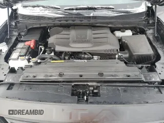 2024 Nissan Titan Pro-4X with VIN 1N6AA1ED1RN115335, listed as a Copart auction lot 42597585 with 5,381 mi miles and Salvage title. Bid and sale history available at DreamBid. Image 12.