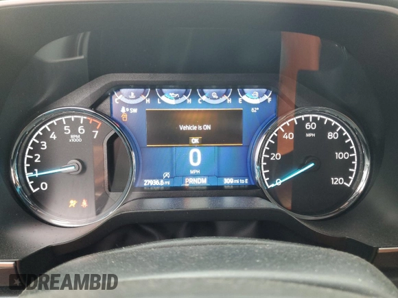 2023 Ford F-150 XL with VIN 1FTEW1EP4PKE78341, listed as a Copart auction lot 59658045 with 27,936 mi miles and Clean title. Bid and sale history available at DreamBid. Image 9.