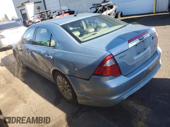 2010 Ford Fusion Hybrid with VIN 3FADP0L36AR288813, listed as a Copart auction lot 52039765 with 184,238 mi miles and Salvage title. Bid and sale history available at DreamBid. Image 2.