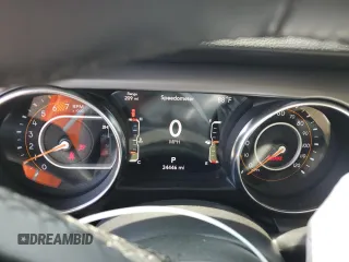 2022 Jeep Wrangler Unlimited Sport S with VIN 1C4HJXDN8NW160663, listed as a Copart auction lot 55070085 with 34,446 mi miles and Salvage title. Bid and sale history available at DreamBid. Image 9.