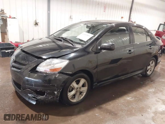 2008 Toyota Yaris with VIN JTDBT903581284634, listed as a IAAI auction lot 40553888 with 180,563 mi miles. Bid and sale history available at carsss.com. Image 17.