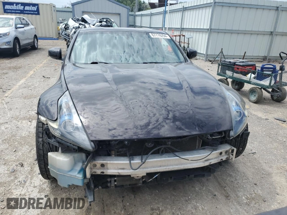 2010 Nissan 370Z Touring with VIN JN1AZ4EH1AM504571, listed as a Copart auction lot 67776294 with 56,166 mi miles and Salvage Title. Bid and sale history available at carsss.com. Image 5.