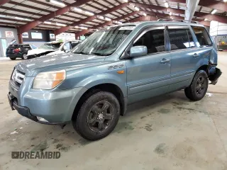 2006 Honda Pilot EX z VIN 2HKYF18496H557726, wystawiony jako Copart lot #56231085 z przebiegiem 231 884 mil mil oraz Szkody całkowita. Historia ofert i sprzedaży dostępna na DreamBid. Obrazek 1.
