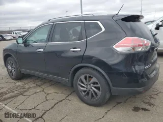 2016 Nissan Rogue SV with VIN 5N1AT2MV1GC832142, listed as a Copart auction lot 47725695 with 84,113 mi miles and Salvage Title. Bid and sale history available at carsss.com. Image 2.