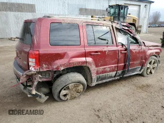 2017 Jeep Patriot High Altitude with VIN 1C4NJPFA5HD169107, listed as a Copart auction lot 50732395 with Not Provided miles and Non Repairable. Bid and sale history available at carsss.com. Image 3.