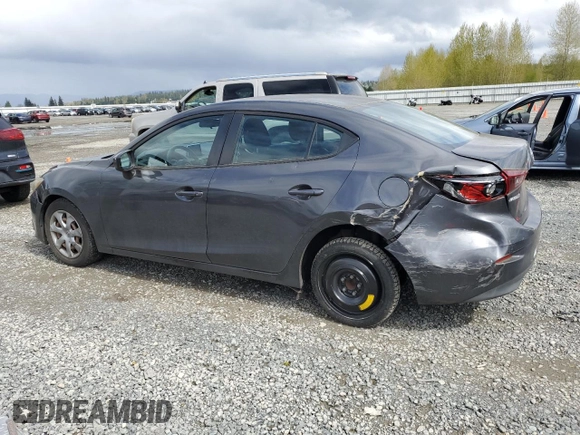 2015 Mazda 3 i Sport with VIN JM1BM1U79F1245845, listed as a Copart auction lot 52589195 with 90,216 mi miles and Salvage Title. Bid and sale history available at DreamBid. Image 2.