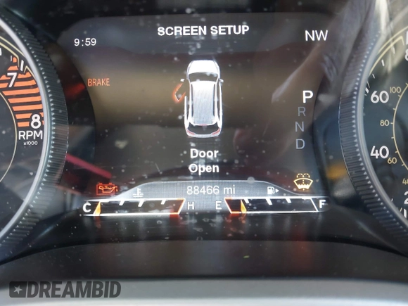2018 Jeep Cherokee Trailhawk with VIN 1C4PJMBX3JD546332, listed as a IAAI auction lot 41269245 with 88,466 mi miles. Bid and sale history available at carsss.com. Image 7.