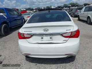 2012 Hyundai Sonata 2.0T SE with VIN 5NPEC4AB9CH424529, listed as a IAAI auction lot 41955159 with 130,027 mi miles. Bid and sale history available at carsss.com. Image 15.
