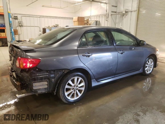 2010 Toyota Corolla with VIN 2T1BU4EE3AC452993, listed as a Copart auction lot 49237525 with 100,167 mi miles and Salvage Title. Bid and sale history available at carsss.com. Image 3.