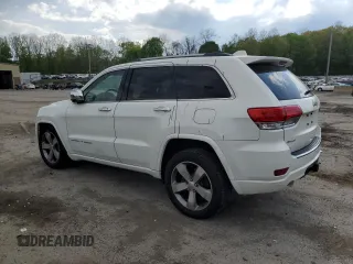 2014 Jeep Grand Cherokee Overland with VIN 1C4RJFCG6EC139930, listed as a Copart auction lot 55737505 with 110,029 mi miles and Clean Title. Bid and sale history available at DreamBid. Image 2.