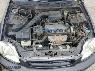 1997 Honda Civic DX with VIN 1HGEJ6229VL065702, listed as a Copart auction lot 48836445 with 198,638 mi miles and Salvage Title. Bid and sale history available at carsss.com. Image 11.