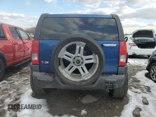 2006 Hummer H3 with VIN 5GTDN136968164939, listed as a Copart auction lot 41459745 with 173,333 mi miles and Salvage Title. Bid and sale history available at DreamBid. Image 6.