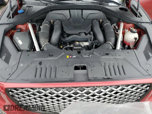 2022 Genesis GV70 Sport with VIN KMUMCDTC8NU032309, listed as a Copart auction lot 73714794 with Not provided miles and Salvage title. Bid and sale history available at DreamBid. Image 11.