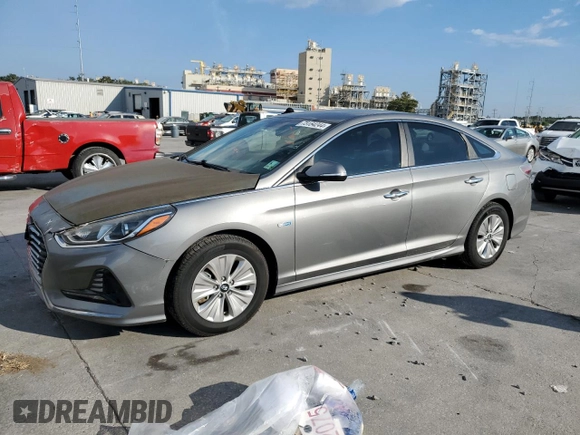 2018 Hyundai Sonata Hybrid SE with VIN KMHE24L36JA077542, listed as a Copart auction lot 73154244 with 115,783 mi miles and Clean Title. Bid and sale history available at carsss.com. Image 1.