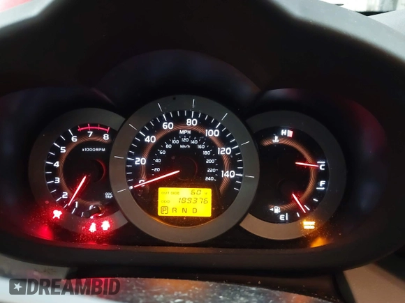 2007 Toyota RAV4 Limited with VIN JTMZK31V175014189, listed as a IAAI auction lot 41717163 with 189,376 mi miles. Bid and sale history available at carsss.com. Image 7.
