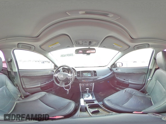 2016 Mitsubishi Lancer GT with VIN JA32U8FWXGU008597, listed as a Copart auction lot 59891435 with 131,632 mi miles and Salvage title. Bid and sale history available at DreamBid. Image 14.