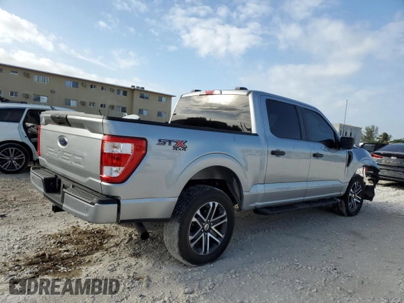 2023 Ford F-150 XL with VIN 1FTFW1E50PKE73902, listed as a Copart auction lot 84644254 with 17,426 mi miles and Non Repairable. Bid and sale history available at carsss.com. Image 3.