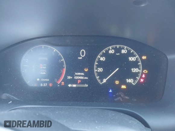 2024 Honda HR-V Sport z VIN 3CZRZ2H59RM757654, wystawiony jako IAAI lot #41992927 z przebiegiem 20 486 mil mil oraz . Historia ofert i sprzedaży dostępna na DreamBid. Obrazek 7.