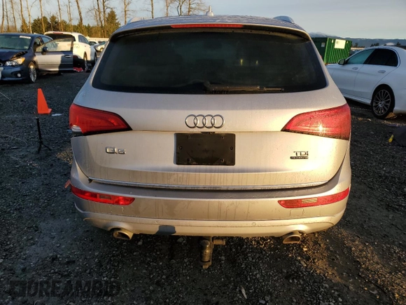 2016 Audi Q5 Premium Plus with VIN WA1CVAFP3GA044940, listed as a Copart auction lot 87227444 with 102,947 mi miles and Salvage title. Bid and sale history available at DreamBid. Image 6.