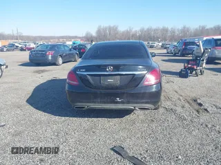 2015 Mercedes-Benz C-Class C 300 Luxury with VIN 55SWF4KBXFU028721, listed as a IAAI auction lot 41735042 with 110,142 mi miles. Bid and sale history available at carsss.com. Image 16.