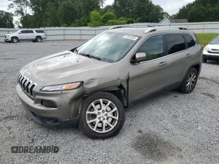 2017 Jeep Cherokee Latitude with VIN 1C4PJLCB5HW593440, listed as a Copart auction lot 57594885 with 143,874 mi miles and Salvage title. Bid and sale history available at DreamBid. Image 1.