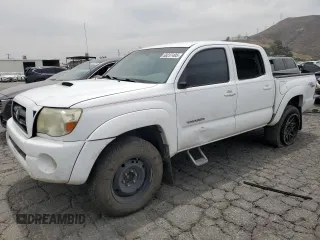 2007 Toyota Tacoma PreRunner with VIN 5TEJU62NX7Z457414, listed as a Copart auction lot 58237495 with 154,653 mi miles and Salvage title. Bid and sale history available at DreamBid. Image 1.