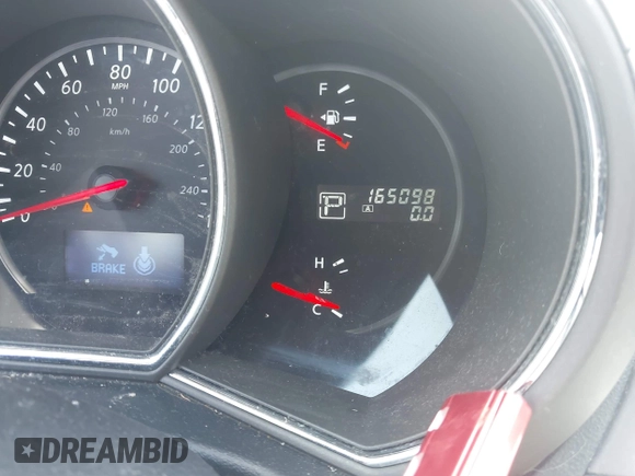 2014 Nissan Murano S with VIN JN8AZ1MW8EW517201, listed as a IAAI auction lot 42079418 with 165,098 mi miles. Bid and sale history available at carsss.com. Image 15.