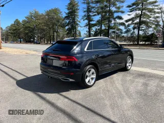 2019 Audi Q8 Premium with VIN WA1AVAF17KD016018, listed as a Copart auction lot 53399285 with 109,846 mi miles and Clean Title. Bid and sale history available at carsss.com. Image 4.