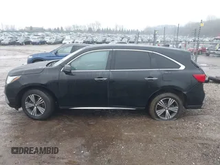 2017 Acura MDX with VIN 5J8YD4H30HL004722, listed as a IAAI auction lot 41204272 with 195,015 mi miles. Bid and sale history available at carsss.com. Image 14.
