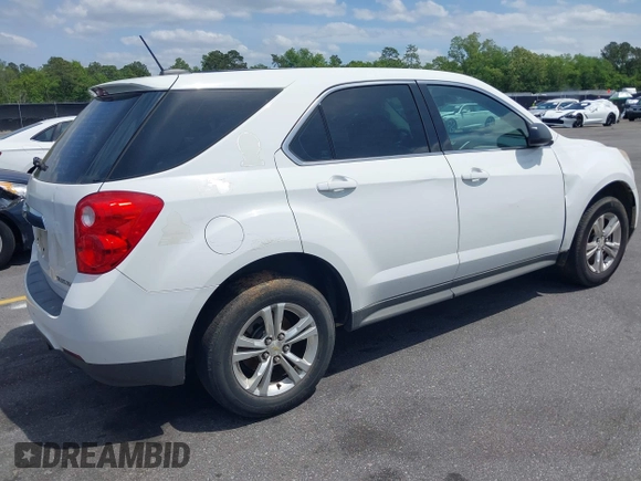 2015 Chevrolet Equinox LS with VIN 2GNALAEK9F1179932, listed as a IAAI auction lot 42093595 with 133,026 mi miles. Bid and sale history available at carsss.com. Image 4.