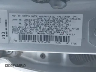2006 Toyota Tacoma z VIN 5TELU42N06Z195981, wystawiony jako IAAI lot #41333261 z przebiegiem 216 216 mil mil oraz . Historia ofert i sprzedaży dostępna na DreamBid. Obrazek 9.