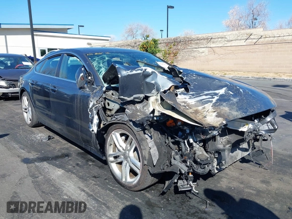2014 Audi A7 3.0 Prestige with VIN WAU2GAFC9EN017754, listed as a IAAI auction lot 41687979 with 1 mi miles. Bid and sale history available at carsss.com. Image 14.