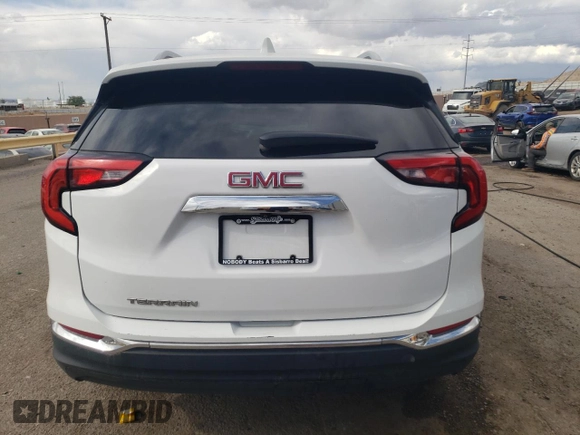 2021 GMC Terrain SLT z VIN 3GKALPEV7ML308580, wystawiony jako Copart lot #54619945 z przebiegiem 83 388 mil mil oraz Szkoda całkowita • Salvage title. Historia ofert i sprzedaży dostępna na DreamBid. Obrazek 6.