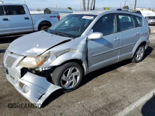2005 Pontiac Vibe with VIN 5Y2SL66845Z462290, listed as a Copart auction lot 50738755 with 212,641 mi miles and Salvage Title. Bid and sale history available at DreamBid. Image 1.