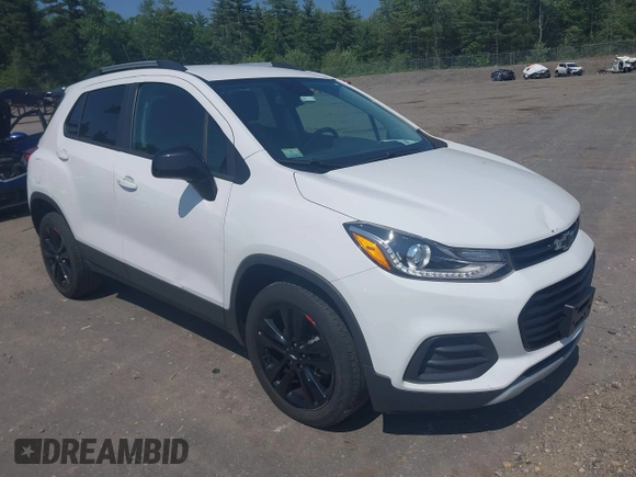 2020 Chevrolet Trax LT with VIN 3GNCJPSB3LL302317, listed as a IAAI auction lot 42492876 with 37,123 mi miles and . Bid and sale history available at DreamBid. Image 1.