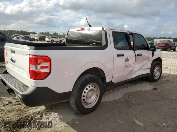 2022 Ford Maverick XL with VIN 3FTTW8E35NRA62935, listed as a Copart auction lot 79061474 with 23,543 mi miles and Salvage Title. Bid and sale history available at DreamBid. Image 3.