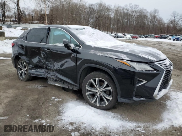 2018 Lexus RX with VIN 2T2BGMCA7JC023598, listed as a Copart auction lot 44582245 with 61,608 mi miles and Salvage Title. Bid and sale history available at carsss.com. Image 4.