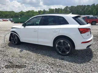 2020 Audi SQ5 Premium Plus with VIN WA1B4AFY3L2056419, listed as a Copart auction lot 55294295 with 51,490 mi miles and Salvage title. Bid and sale history available at DreamBid. Image 2.
