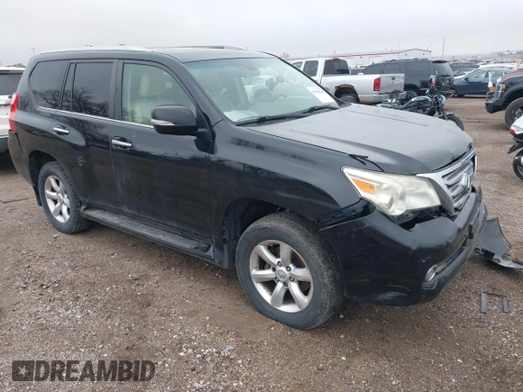2011 Lexus GX 460 with VIN JTJBM7FXXB5021029, listed as a IAAI auction lot 41944230 with 209,722 mi miles. Bid and sale history available at carsss.com. Image 1.