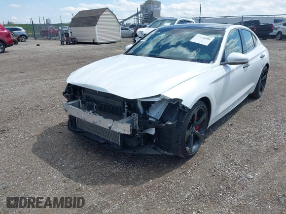 2021 Genesis G70 3.3T with VIN KMTG34LEXMU076278, listed as a IAAI auction lot 41976406 with 44,684 mi miles and . Bid and sale history available at DreamBid. Image 18.
