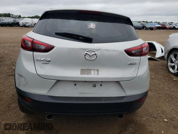 2019 Mazda CX-3 Touring with VIN JM1DKFC75K0430357, listed as a Copart auction lot 66206334 with 22,684 mi miles and Salvage Title. Bid and sale history available at DreamBid. Image 6.