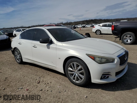 2014 Infiniti Q50 Premium z VIN JN1BV7AP4EM683628, wystawiony jako Copart lot #50084865 z przebiegiem 130 543 mil mil oraz Szkoda całkowita • Salvage title. Historia ofert i sprzedaży dostępna na DreamBid. Obrazek 4.