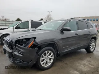 2017 Jeep Cherokee Latitude with VIN 1C4PJMCS3HW615831, listed as a Copart auction lot 48176165 with 103,633 mi miles and Salvage Title. Bid and sale history available at carsss.com. Image 1.