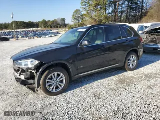 2015 BMW X5 xDrive35i with VIN 5UXKR0C57F0P11370, listed as a Copart auction lot 43412115 with 144,391 mi miles and Salvage Title. Bid and sale history available at carsss.com. Image 1.