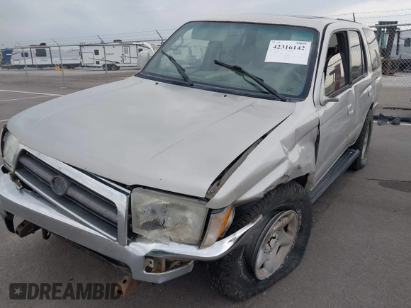 1997 Toyota 4Runner SR5 with VIN JT3GN86R0V0034665, listed as a IAAI auction lot 42316142 with 242,342 mi miles and . Bid and sale history available at DreamBid. Image 6.