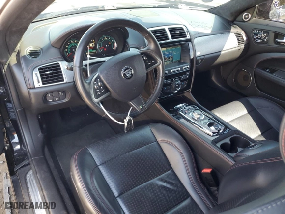 2014 Jaguar XK with VIN SAJWA4DC6EMB53957, listed as a Copart auction lot 71195744 with 44,054 mi miles and Clean Title. Bid and sale history available at carsss.com. Image 8.