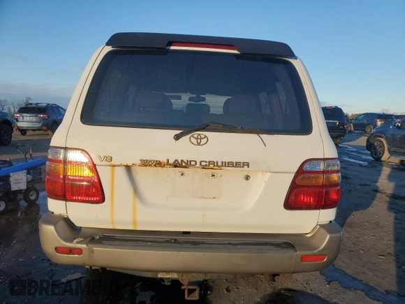 2000 Toyota Land Cruiser with VIN JT3HT05J8Y0120589, listed as a Copart auction lot 88600285 with 314,326 mi miles and Clean Title. Bid and sale history available at carsss.com. Image 6.